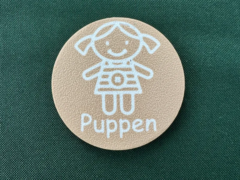 IKEA TROFAST Beschriftung Kinderzimmer - Puppen