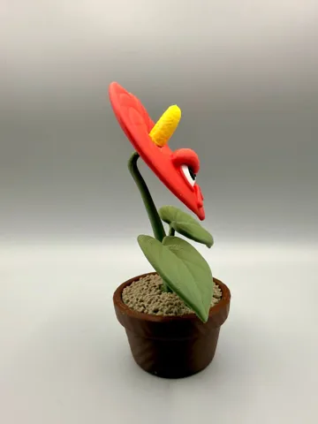 Modelo para impresión 3D: Grumpy Anthurium — vista de referencia 4