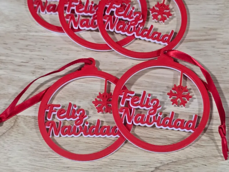 Feliz Navidad Ornament