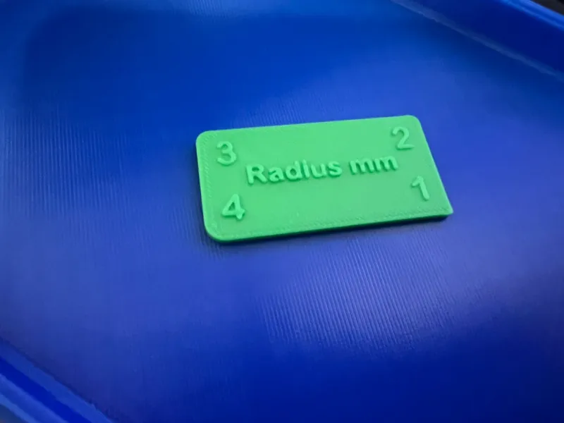 Radius Gauge 1-4mm
