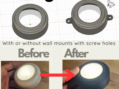 Lightweight Puck Light Cover (5g)