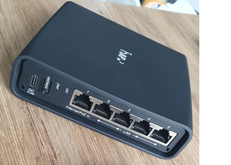 Mikrotik hAP ac² USB-C mod