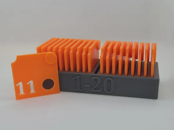 Blocs de calibre pour congés et trous 1-20mm