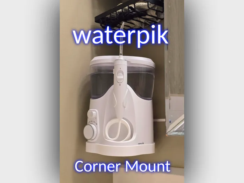 Corner Wall Mount for Waterpik Waterflosser