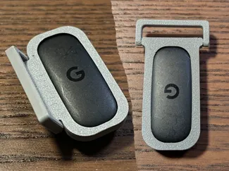 Fitbit Air pebble clip for normal watch band
