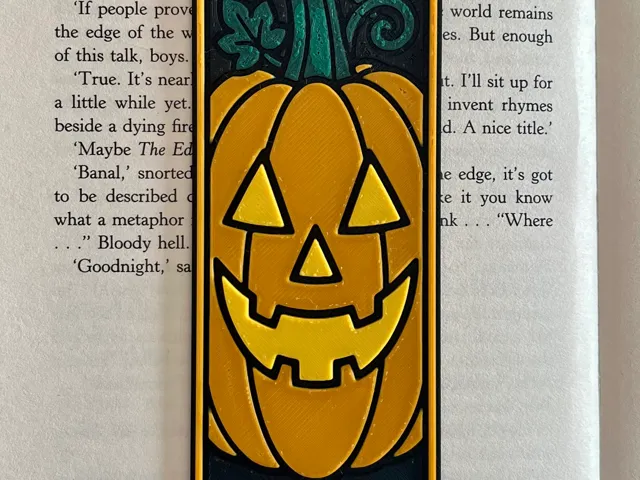 Pumpkin Bookmark