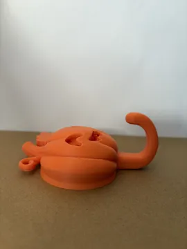 Adorno temático: Cute Pumpkin Wall Hook – Halloween Decoration — vista de referencia 4