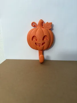 Adorno temático: Cute Pumpkin Wall Hook – Halloween Decoration — vista de referencia 3