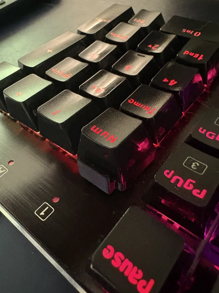 Num Lock Key Zephyrus Num Lock Key Stop - Free 3D Print Model - MakerWorld