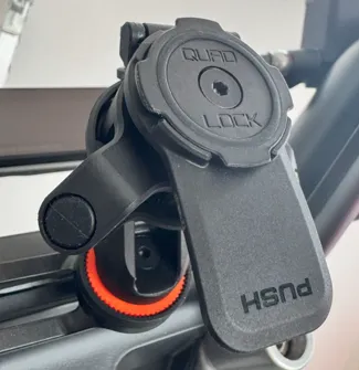 BMW CE02 SP Connect to Quadlock adapter