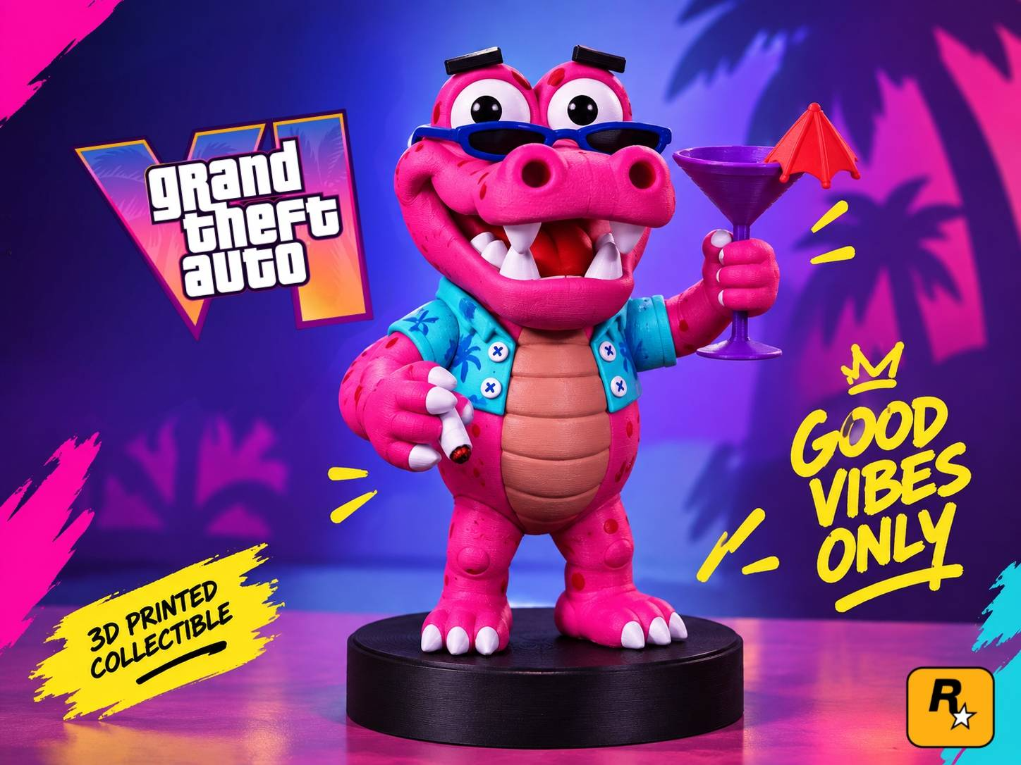 Macca the Gator Figure GTA VI Collector's Edition - 1