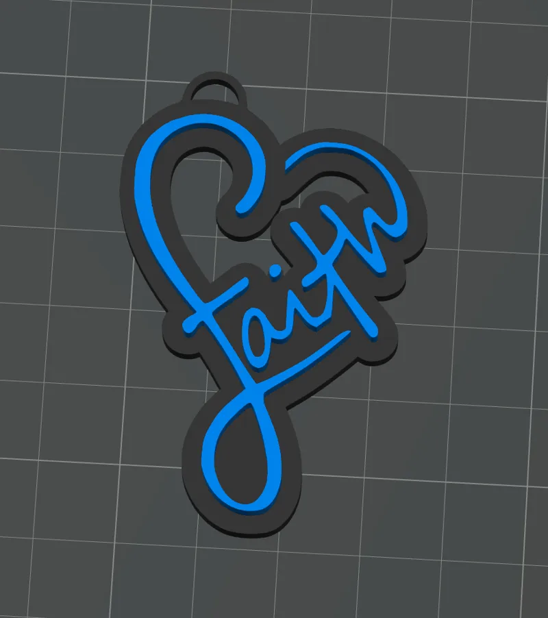 Faith Keychain