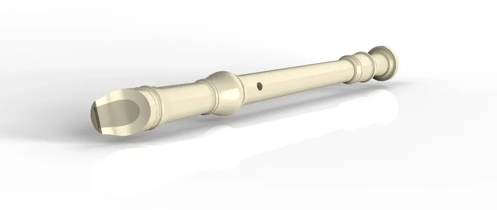 Blockflöte (3 Teile) von Eneko_550 - MakerWorld