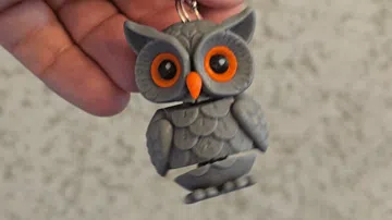 Llavero: Owl flexi keychain — vista de referencia 3