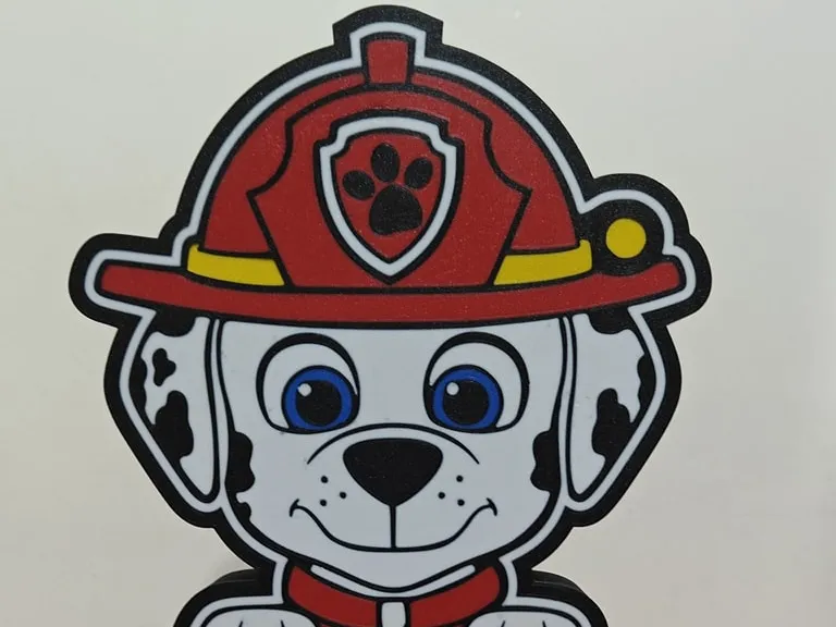 Marshall (Paw Patrol) Lightbox Custom Name