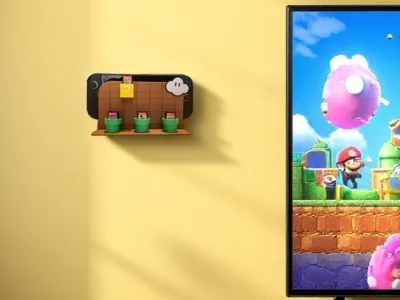 Nintendo Switch 2 Dock Wallmount Game Stand 