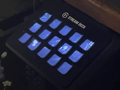 Streamdeck Adhesive Desk Mount
