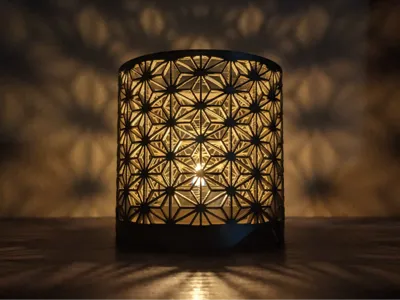 Asanoha Shadow Lamp (Moku system compatible)