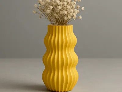 Ripple Bloom Vase