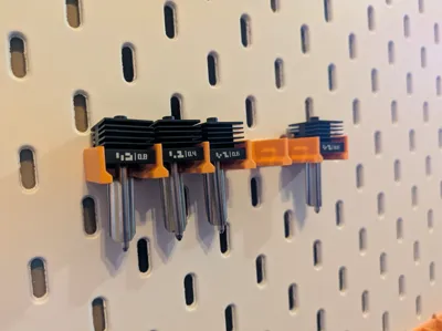 Hotends holder [H2D, A1] - IKEA Skadis