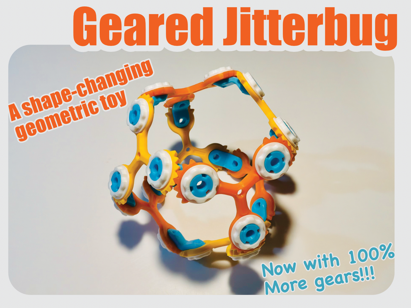 Geared Jitterbug mechanism