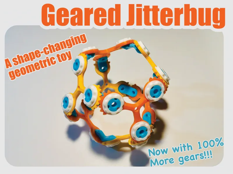 Geared Jitterbug mechanism