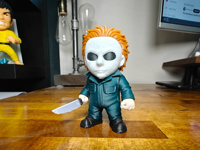 Michael Myers VHS Mini Titan - Multicolor Print