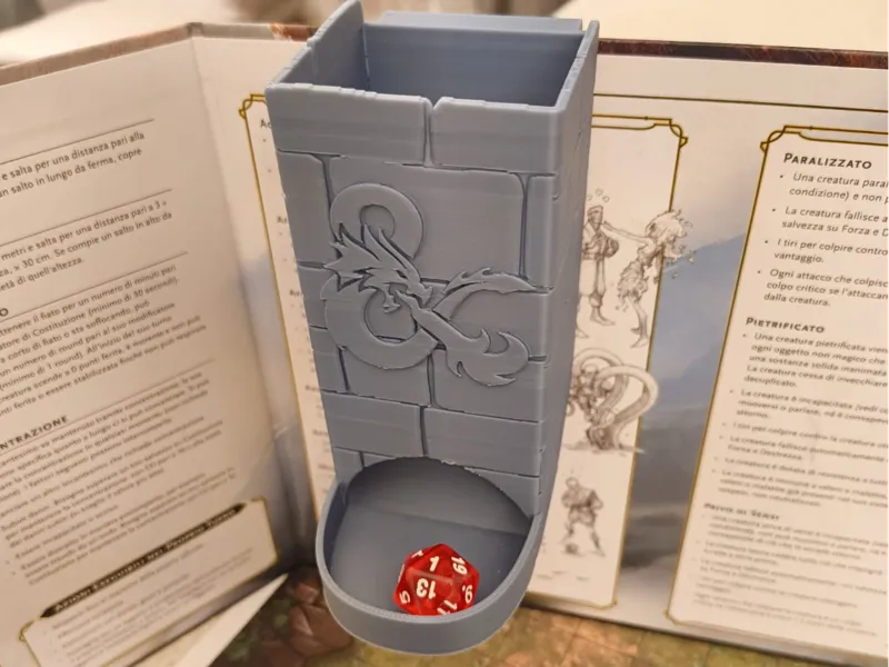 DnD and DaggerHeart Dice Tower for DM Screen