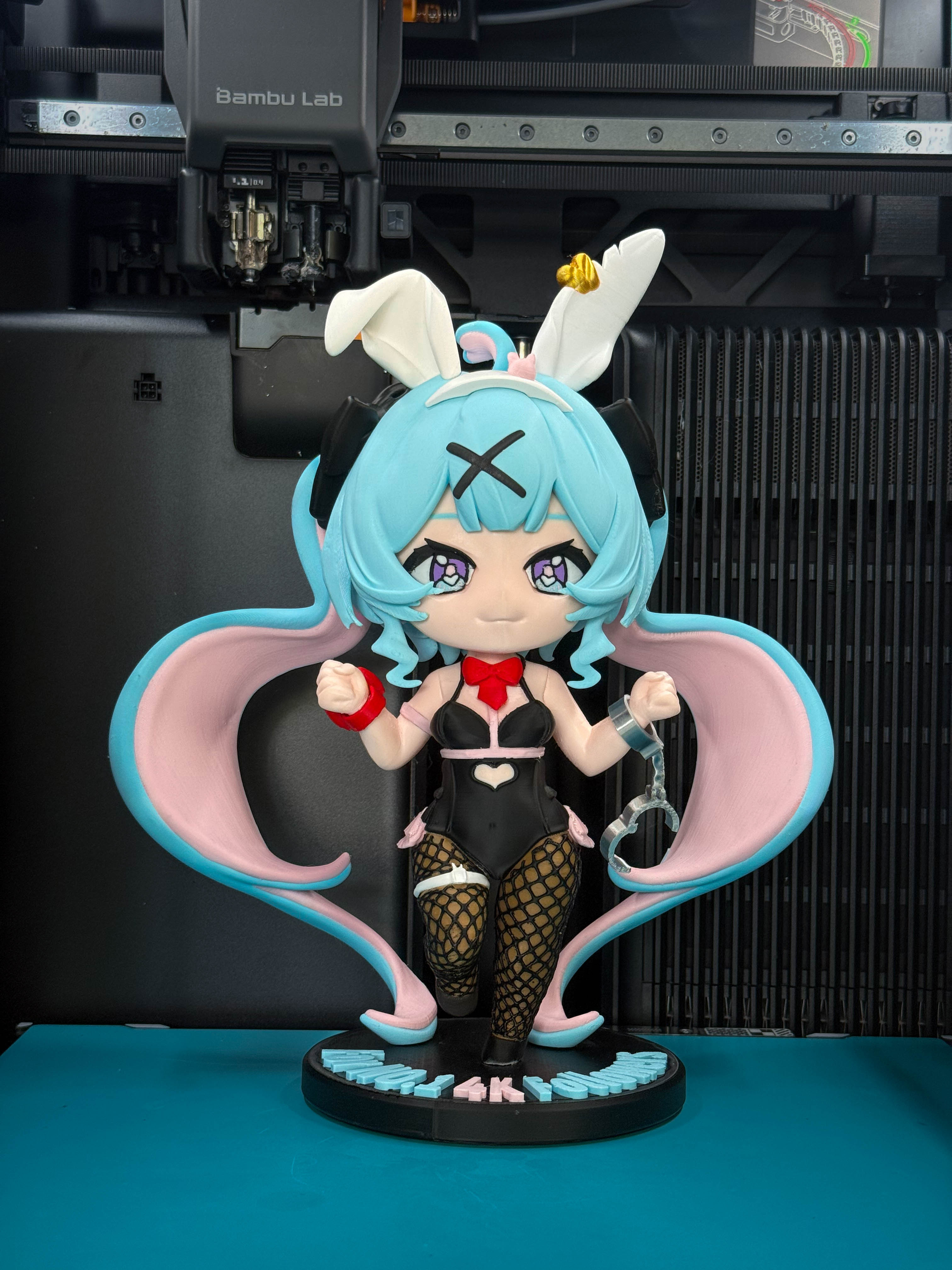Miniatura 2 do modelo 3D 所见即所得｜初音兔子洞