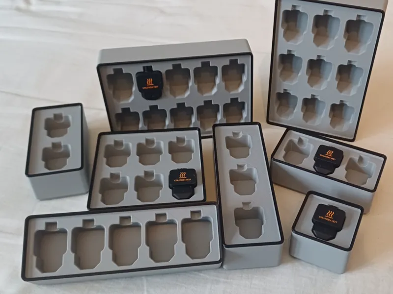 H2 Silicone Sock for Hotend Gridfinity Box