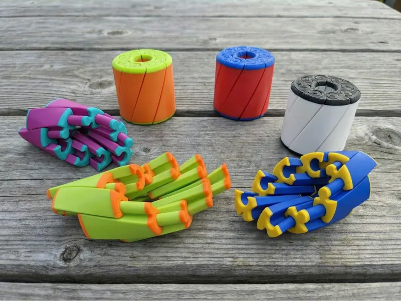 Twisty Fidget Cylinder