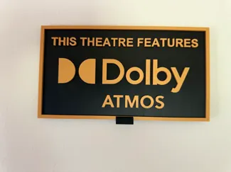 cinema sign - Dolby Atmos
