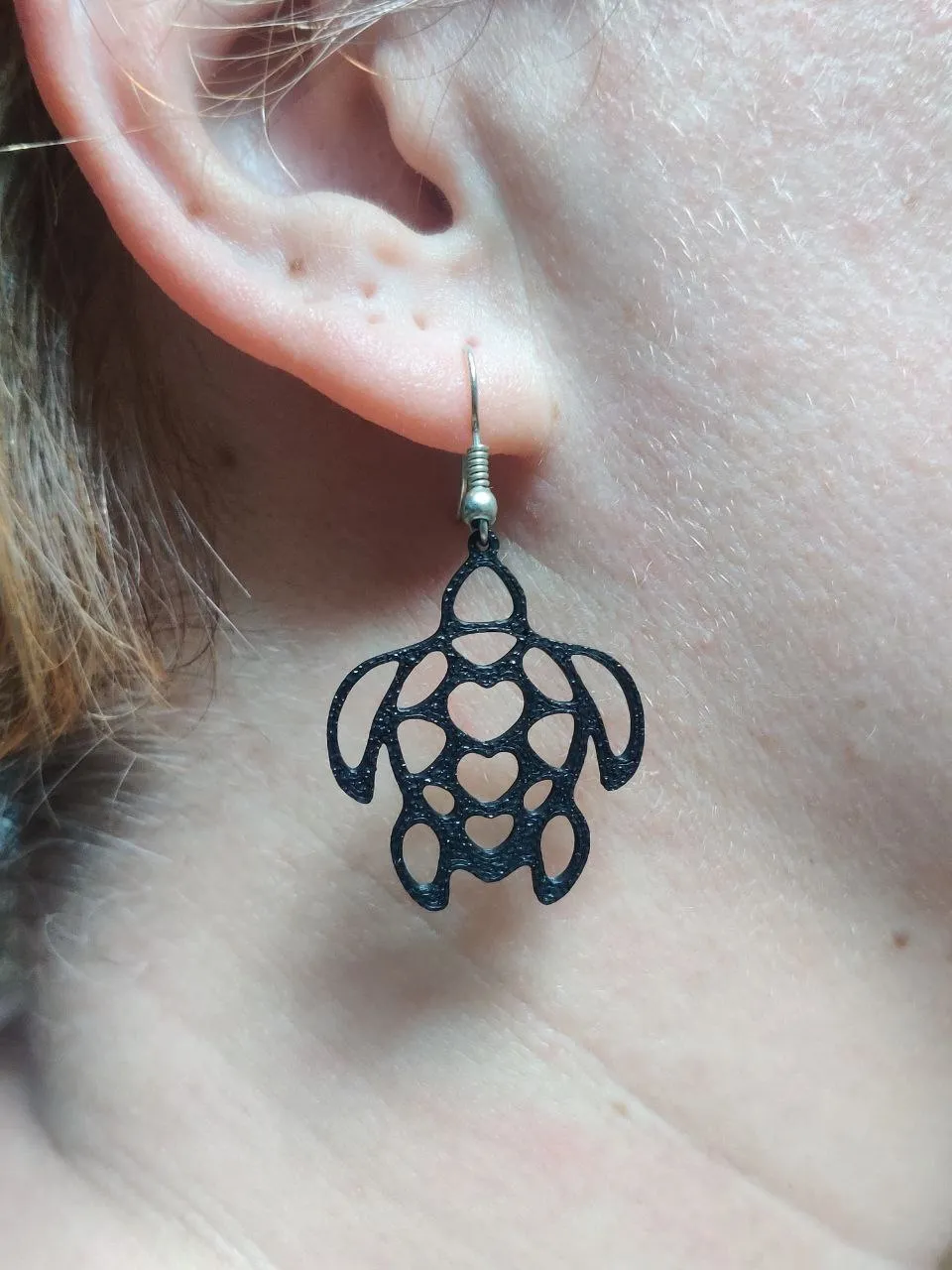 Hearturtle – Love & Ocean Earring view 3