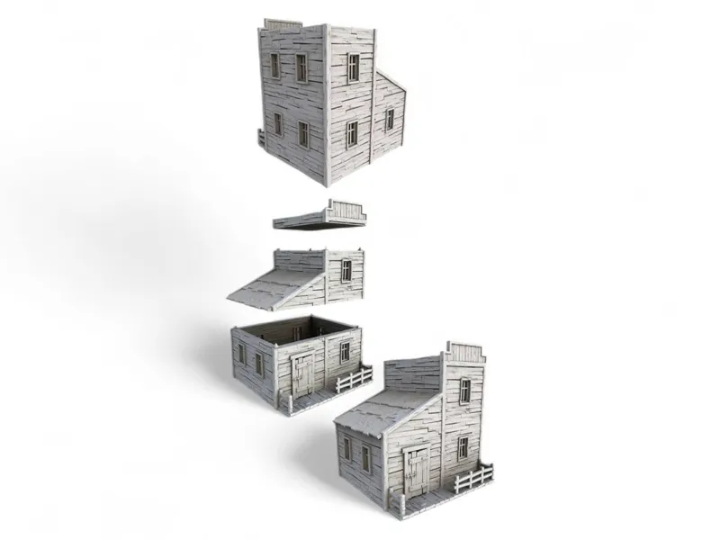 Wildwest-Serie  /  Haus 12