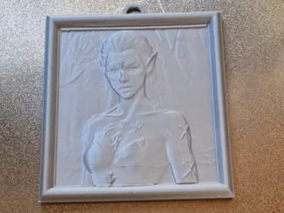 Elfe_Relief_Sculpture