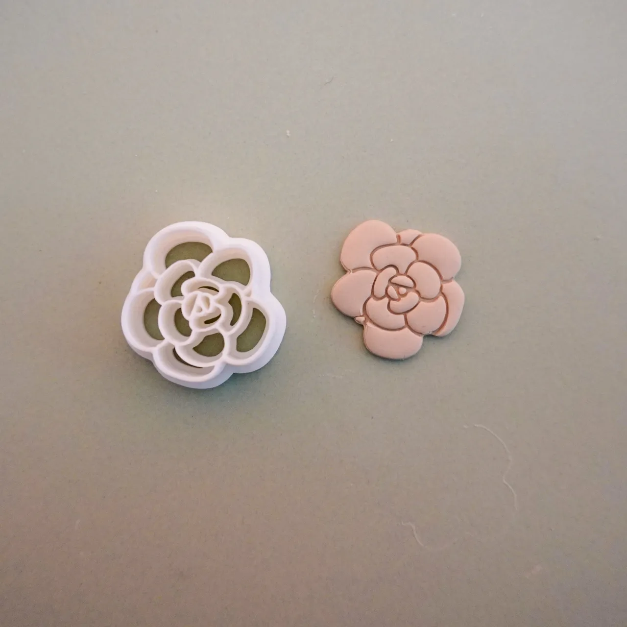 Flower Polymer Clay Cutter For Earrings Necklaces view 3