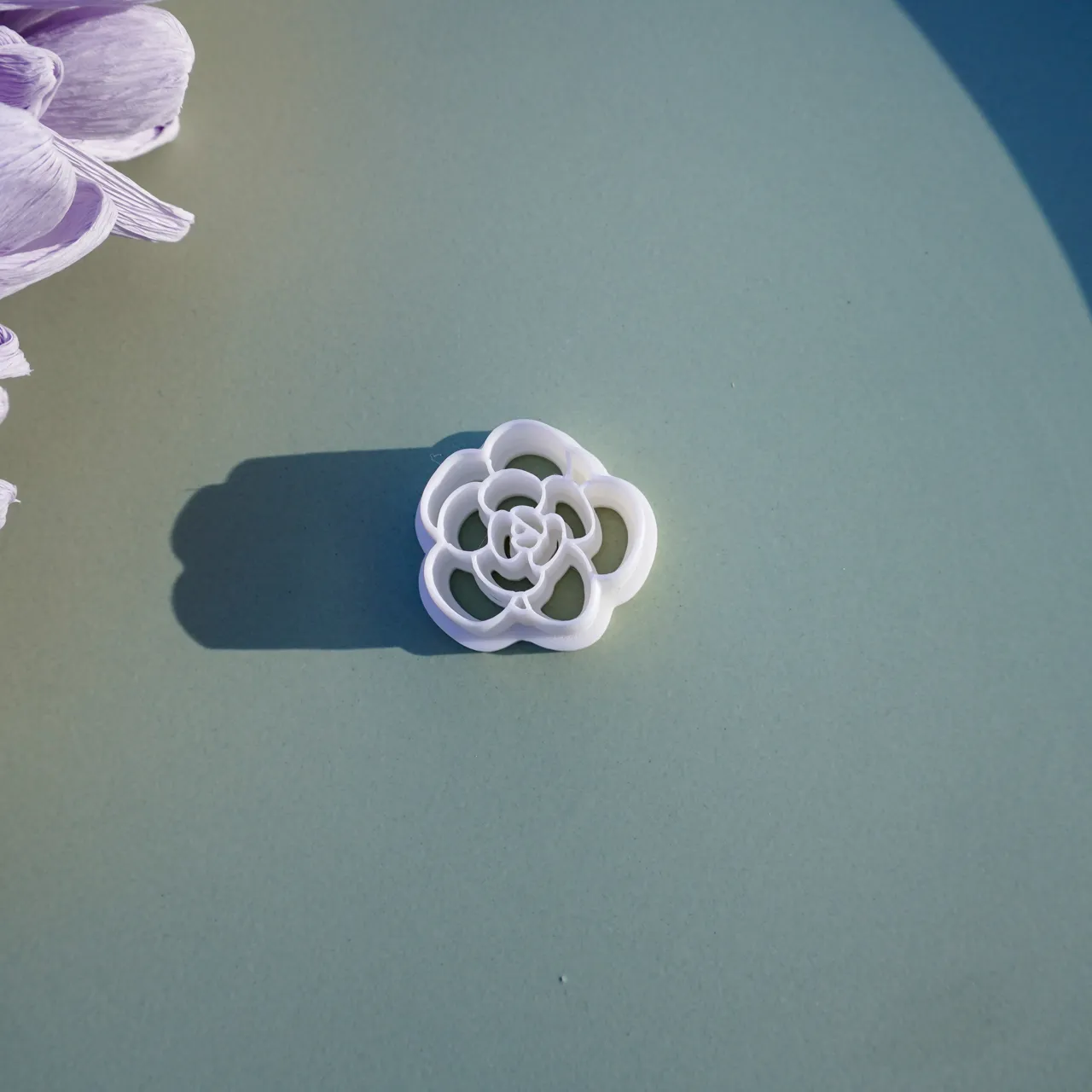 Flower Polymer Clay Cutter For Earrings Necklaces view 2
