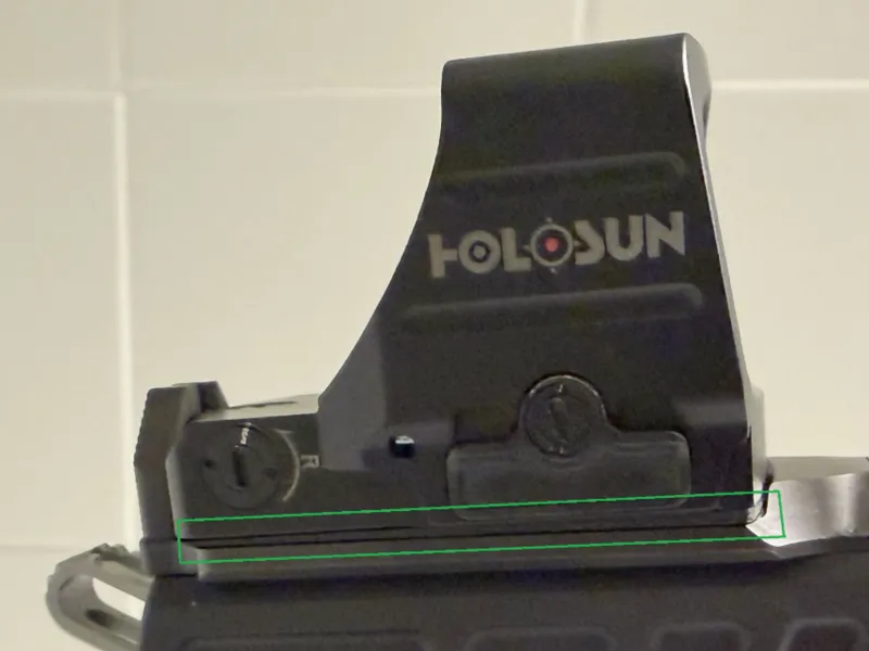 Atlas Gunworks Holosun HS507COMP RMR Shim