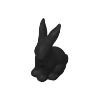 Silhouette de lapin de Pâques — photo 2