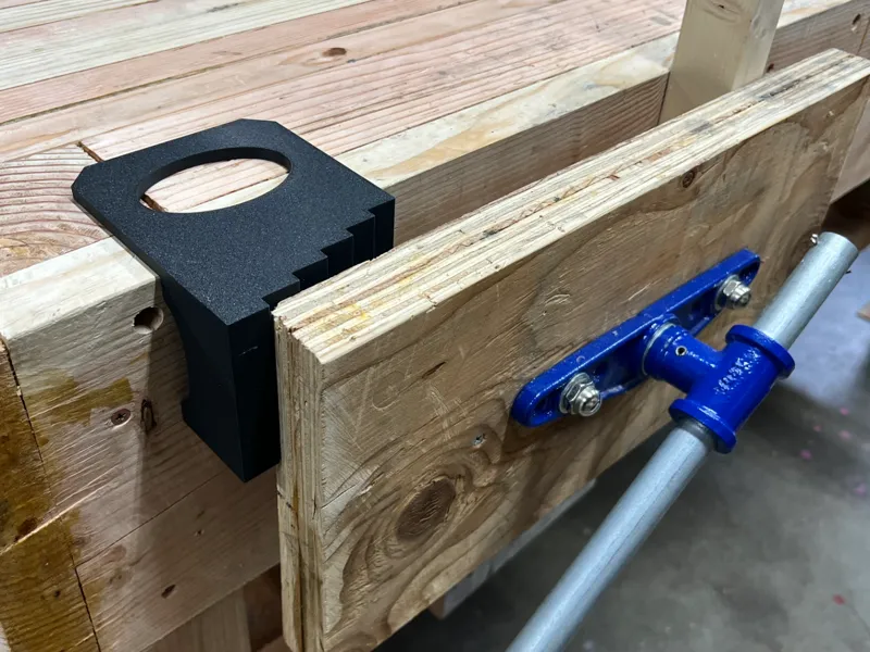 Wood Vise Block to prevent racking, LARGE
