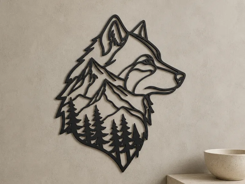 Wolf Wall Art