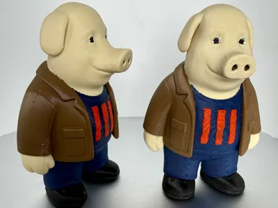 John Pork - Brainrot Flexi Figure