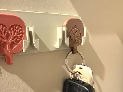Nordic Nature Key Rack