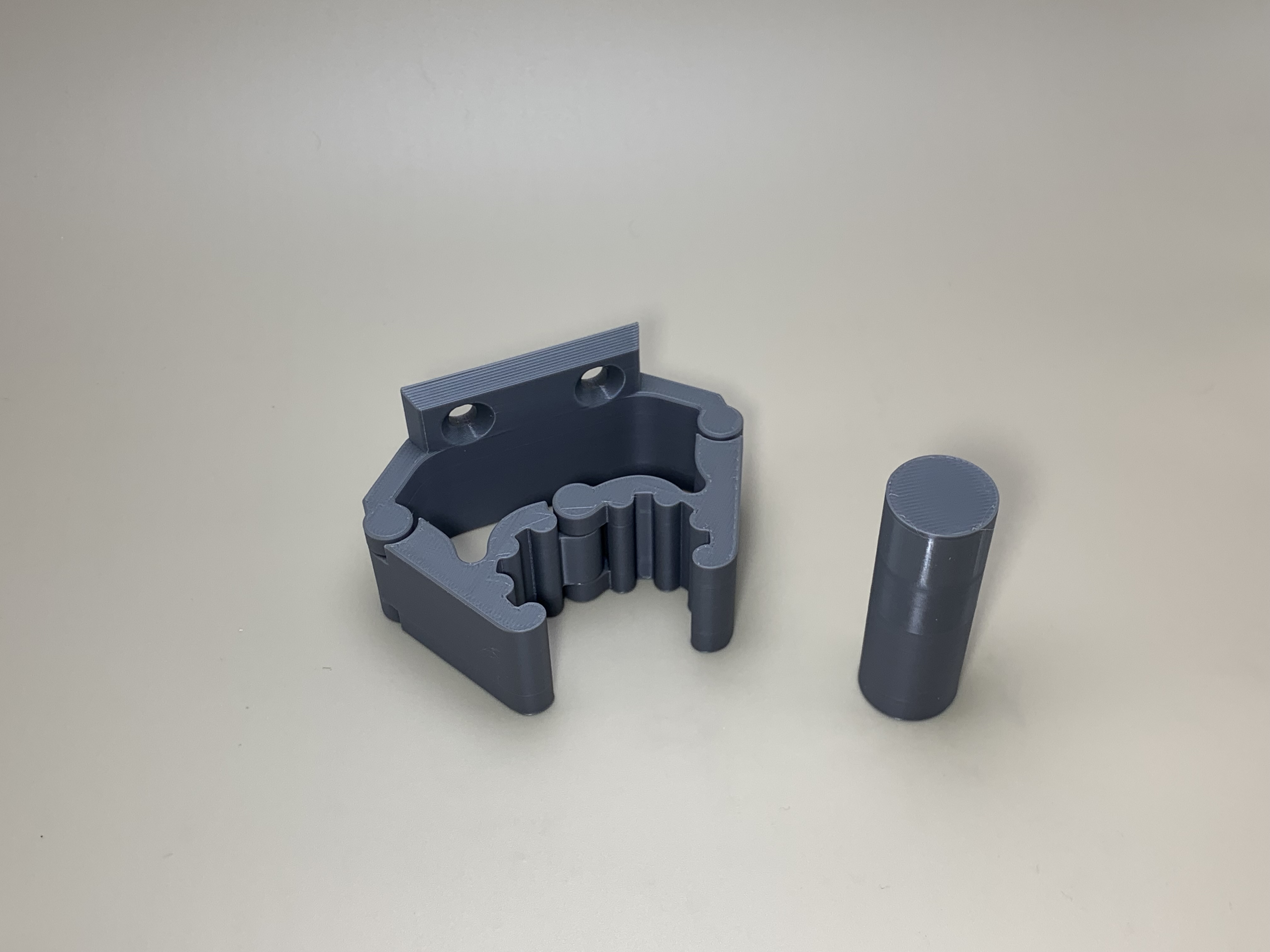 Miniatura 3 do modelo 3D 自锁扫帚锁扣（一体打印、坚固实用）