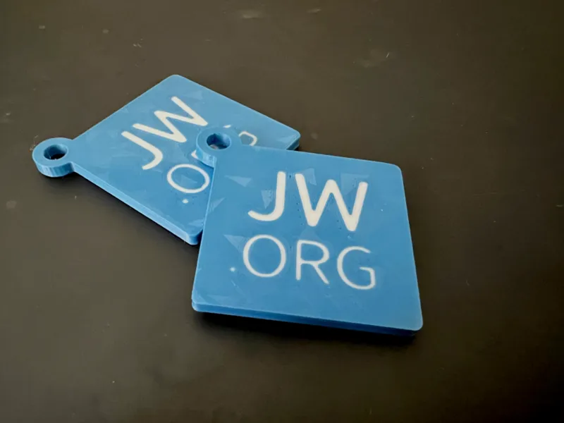 JW.org logo keychain