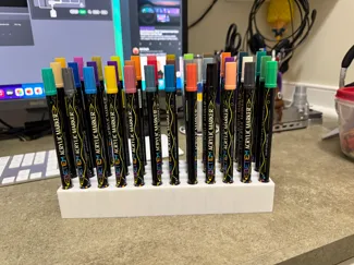 BETEM 36pc Acrylic Marker Holder