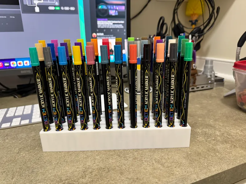 BETEM 36pc Acrylic Marker Holder