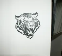 Tigre — déco murale — photo 2