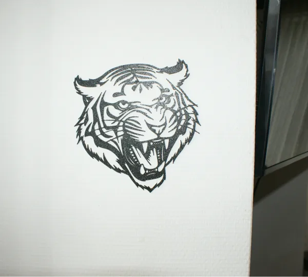 Tigre — déco murale