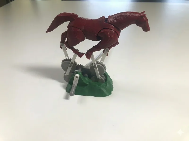 Kinetic Horse Automaton